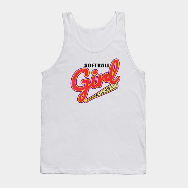 softball Tank Top by dishcubung